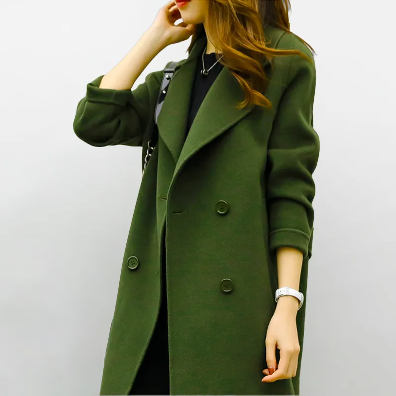 Overcoat Bella™ | Women's Long Overcoat | Lightweight Fabric, Stylish Design & Warmth for Cold Weather