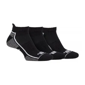Pack of 3 Men's Trainer Liners Socks | Low Cut Cushioned Sport Ankle Socks