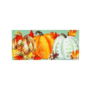 Painted Fall Pumpkins Sassafras Switch Mat