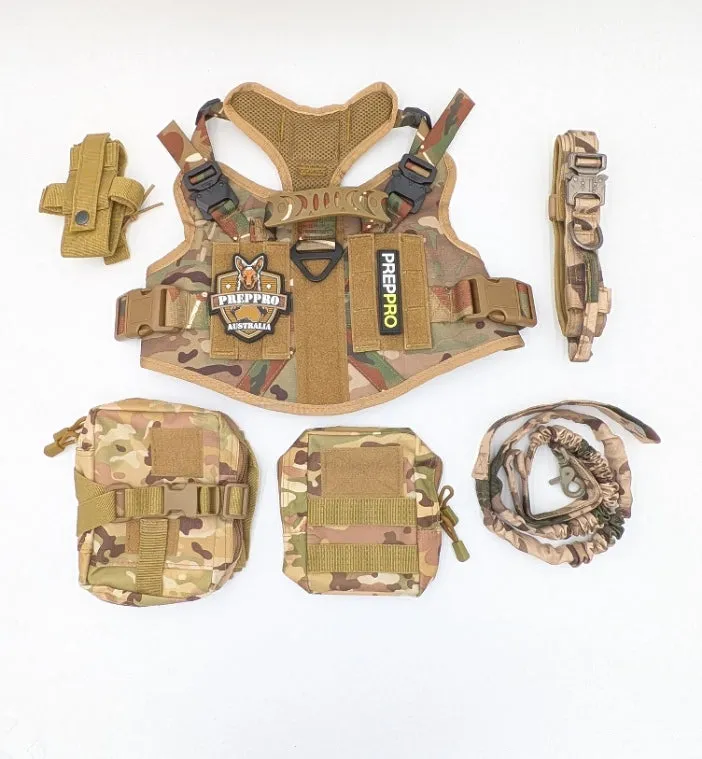 PetPro Tactical Dog Harness Set – Built for Adventure, Engineered for Performance