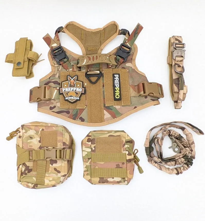 PetPro Tactical Dog Harness Set – Built for Adventure, Engineered for Performance