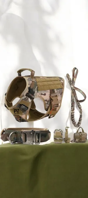 PetPro Tactical Dog Harness Set – Built for Adventure, Engineered for Performance