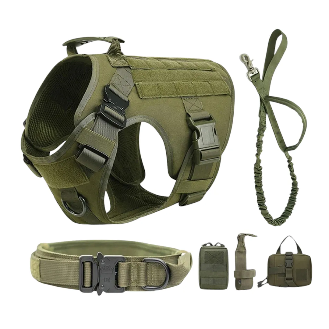 PetPro Tactical Dog Harness Set – Built for Adventure, Engineered for Performance