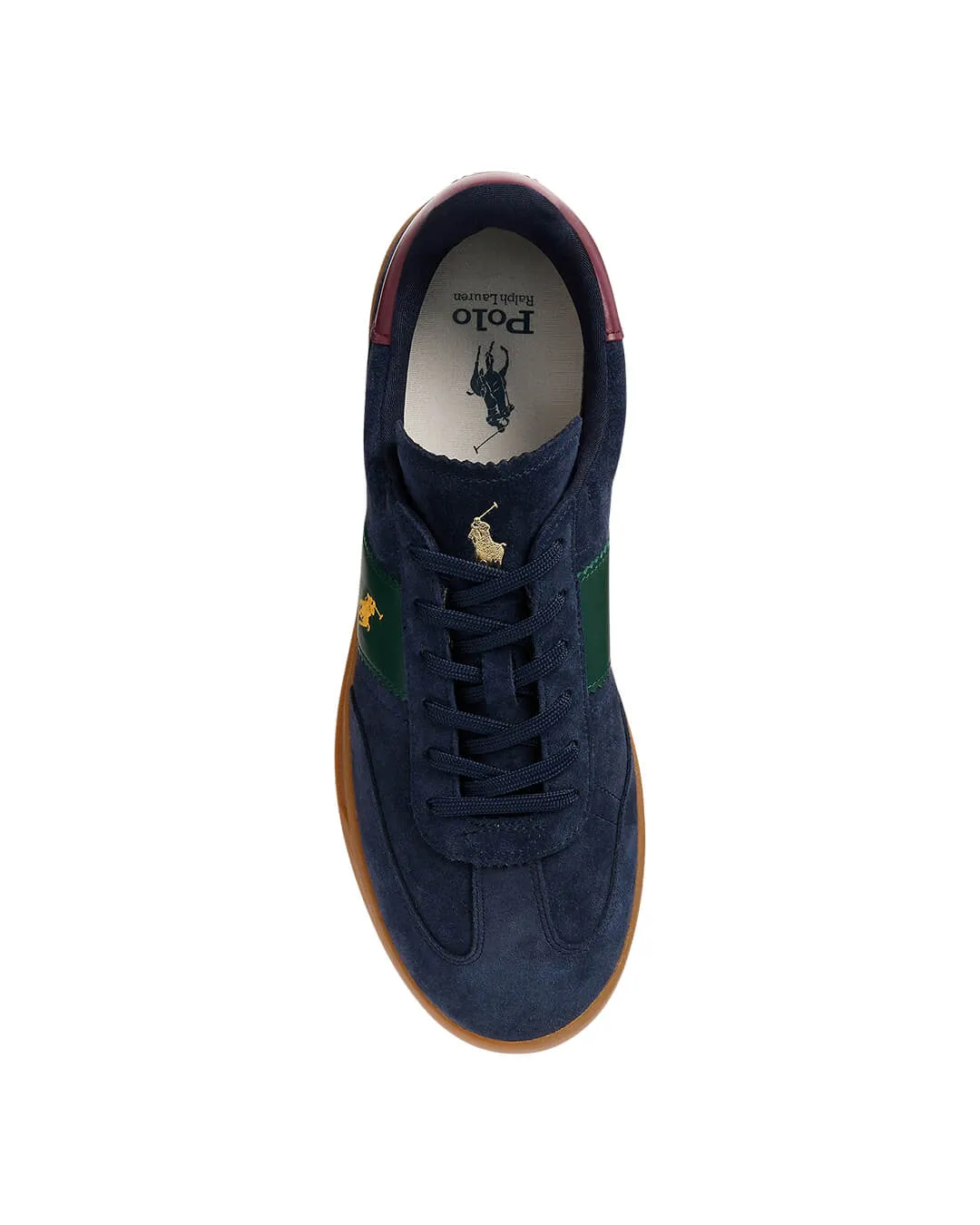 Polo Ralph Lauren Navy HRT Aera Low Top Lace Sneakers