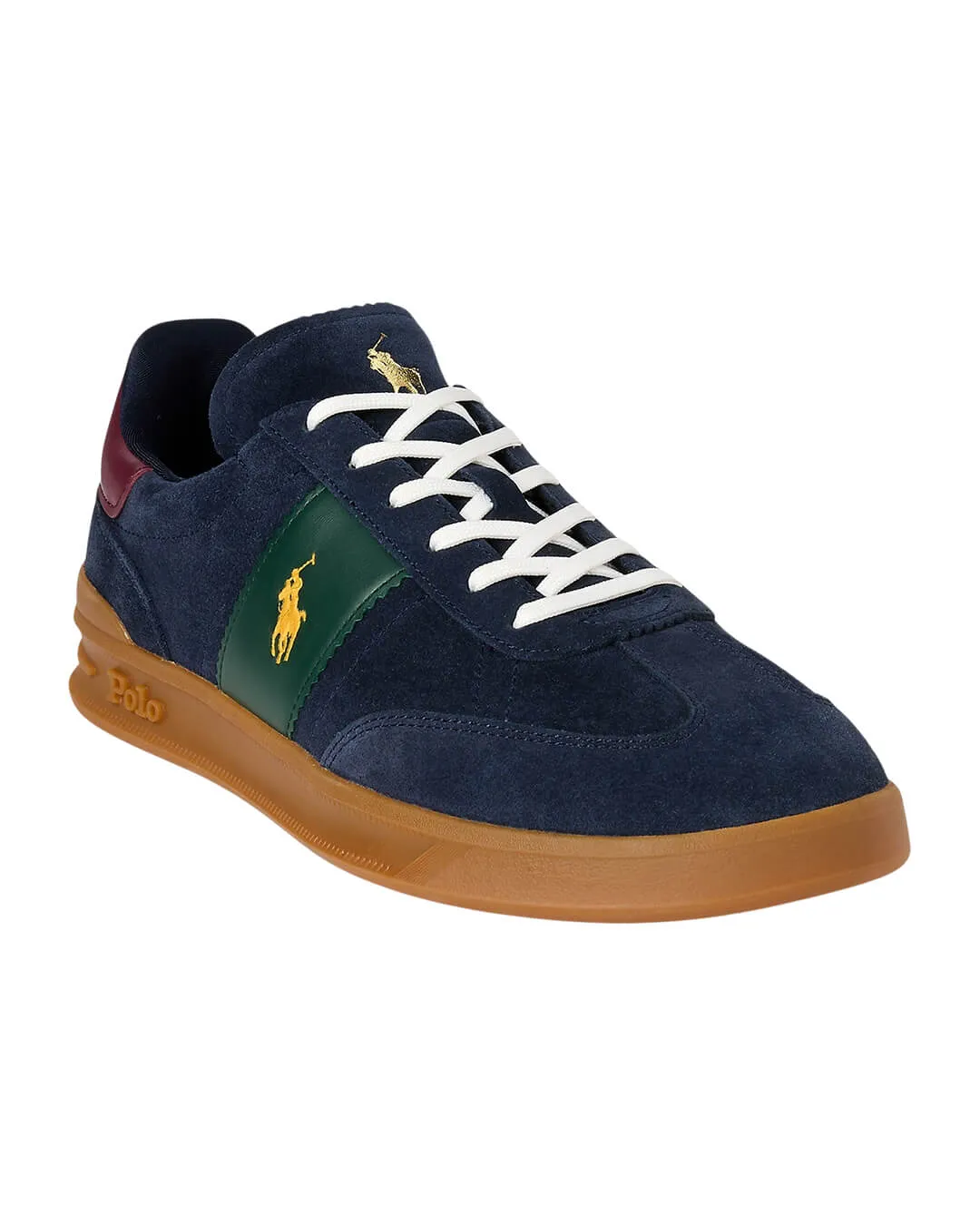 Polo Ralph Lauren Navy HRT Aera Low Top Lace Sneakers