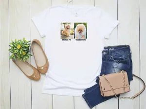 Profile Pic Vs Tagged Photo T-shirt