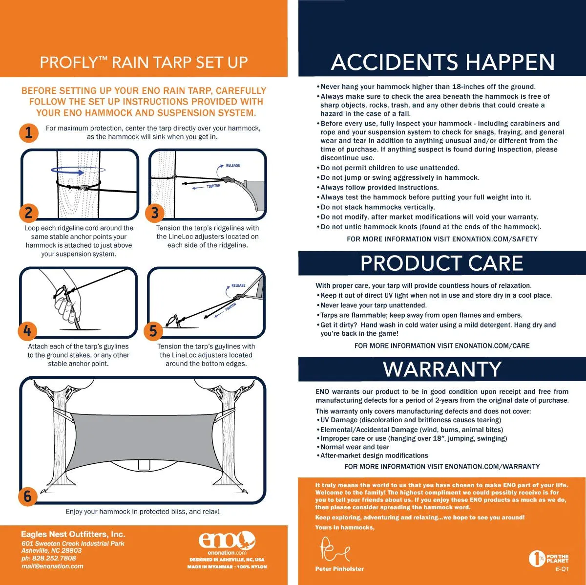 Profly™ Rain Tarp