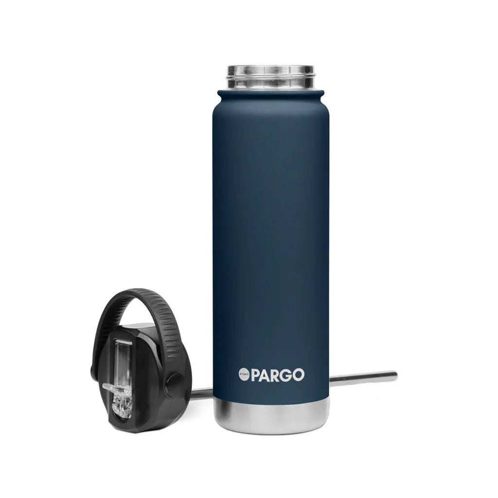 PROJECT PARGO 750ml INSULATED SPORTS BOTTLE - DEEP SEA NAVY