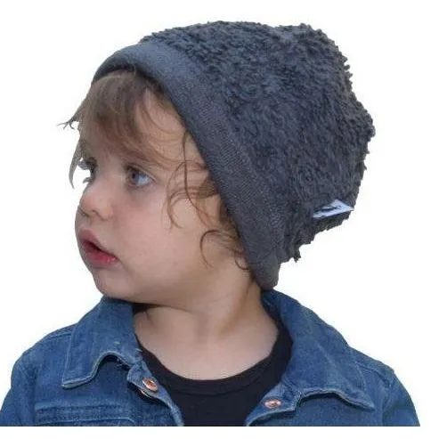 Puffin Gear Baby Organic Sherpa Beanie - Natural