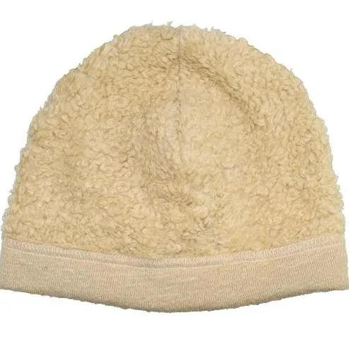 Puffin Gear Baby Organic Sherpa Beanie - Natural