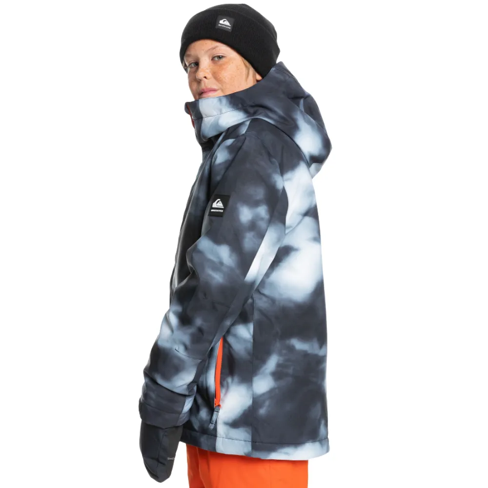 Quiksilver Boy's 8-16 Mission Printed Insulated Snow Jacket