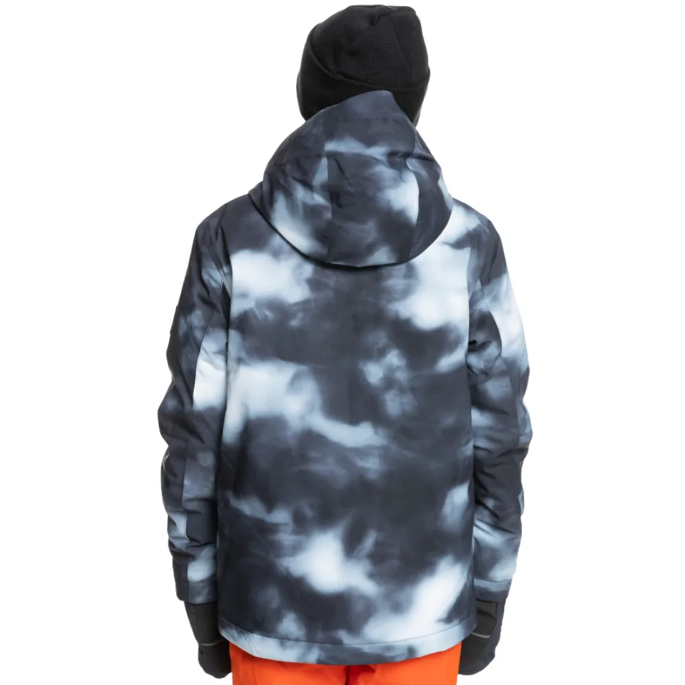 Quiksilver Boy's 8-16 Mission Printed Insulated Snow Jacket