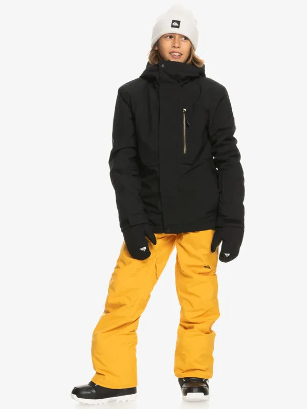 Quiksilver Boys Mission Solid Insulated Snow Jacket
