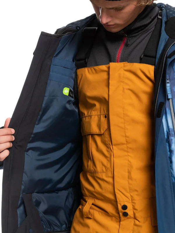 Quiksilver Mens Mission Insulated Snow Jacket