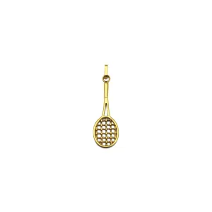 Racquet Pendant (18K)