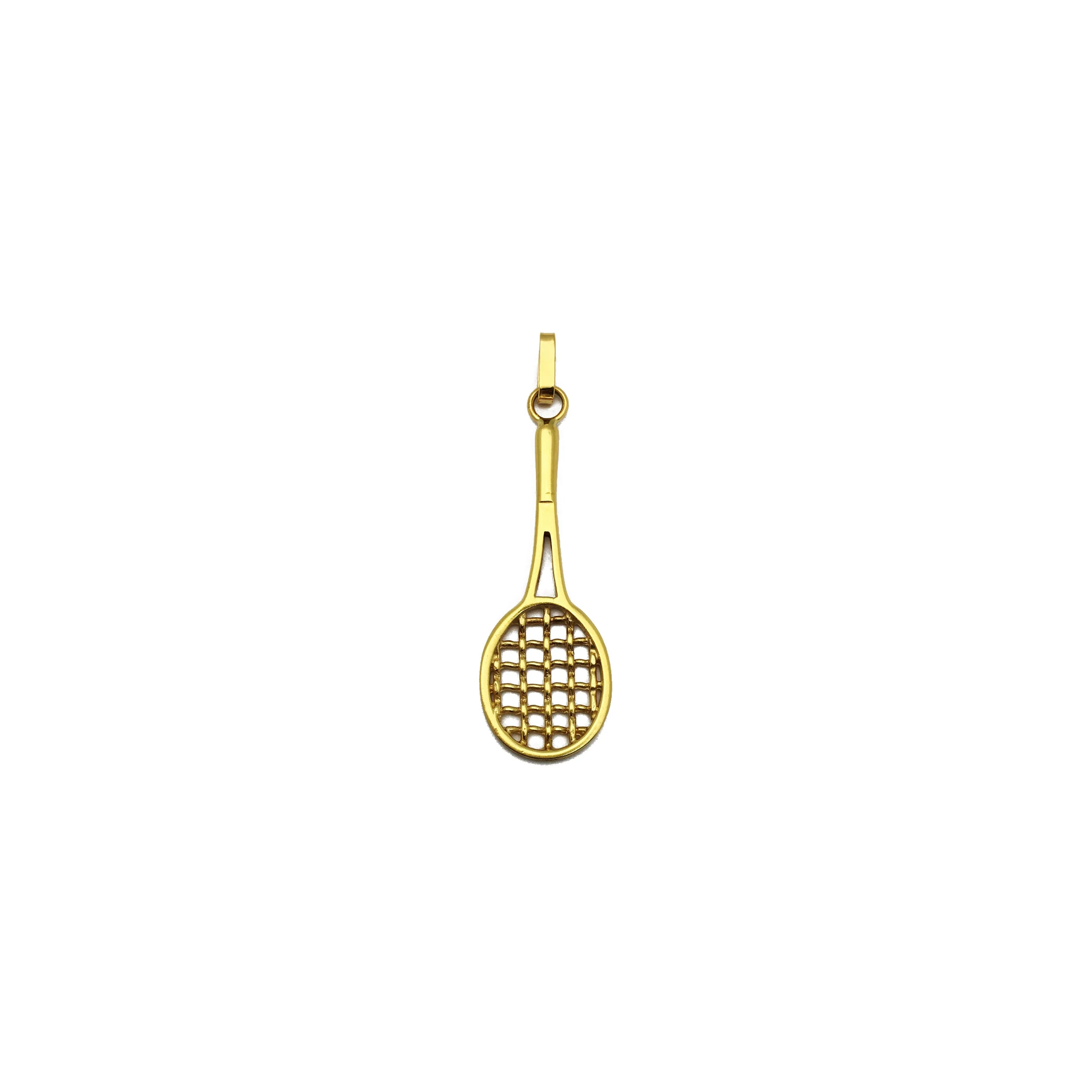 Racquet Pendant (18K)