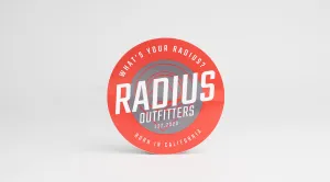 Radius Outfitters Logo Decal