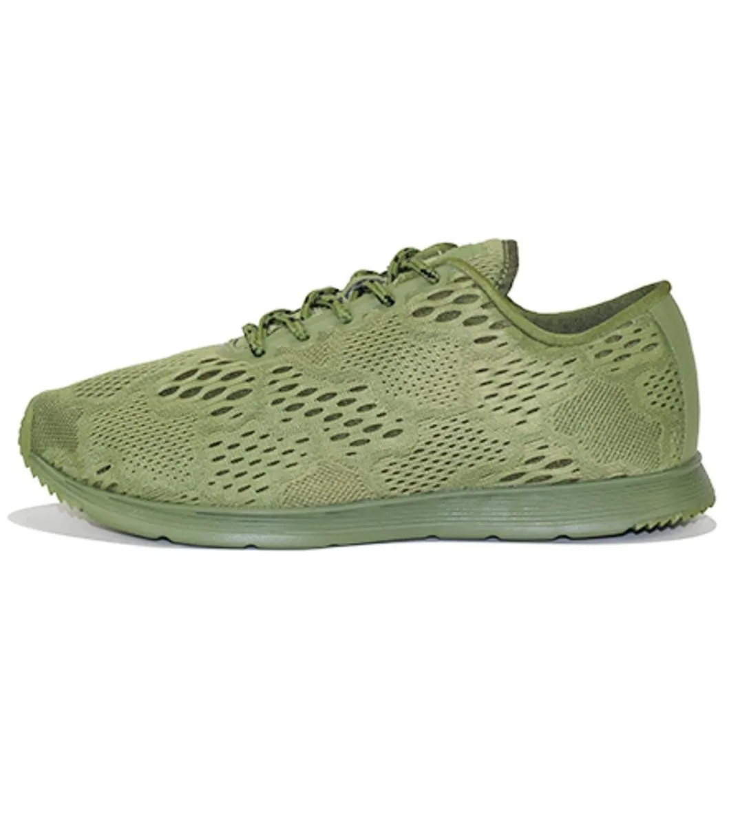 Ransom Unisex: Field Lite Army Green Sneakers
