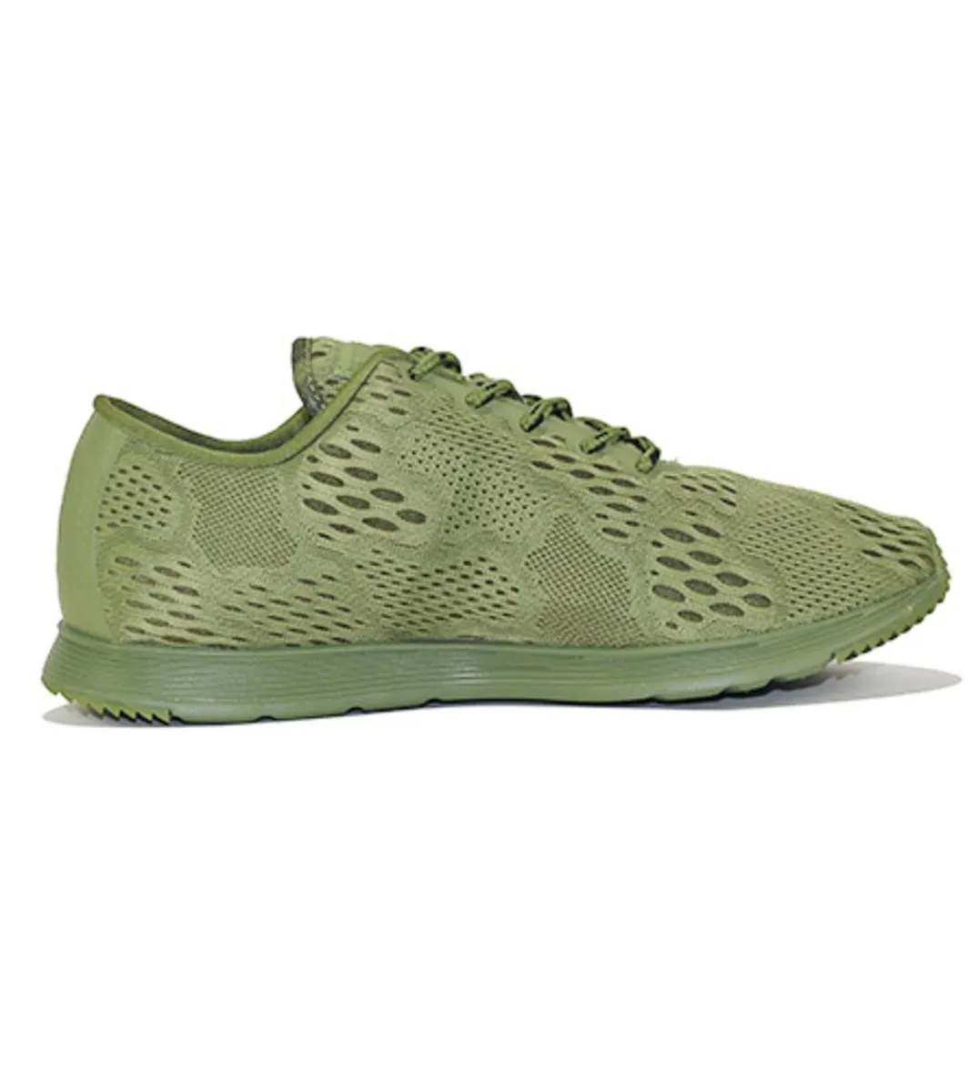Ransom Unisex: Field Lite Army Green Sneakers