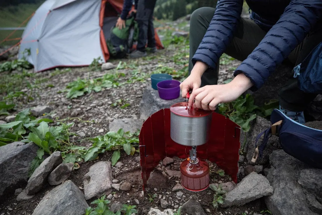 Réchaud à gaz léger et compact avec piézo - MT500