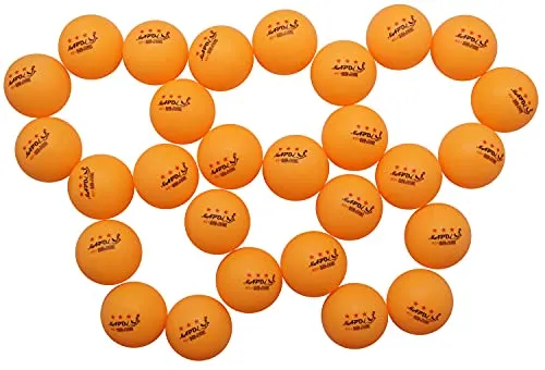 REGAIL 60 Practice Assorted Color Ping Pong Balls 3-star 40mm Table Tennis Balls