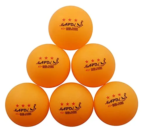 REGAIL 60 Practice Assorted Color Ping Pong Balls 3-star 40mm Table Tennis Balls
