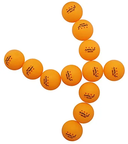 REGAIL 60 Practice Assorted Color Ping Pong Balls 3-star 40mm Table Tennis Balls