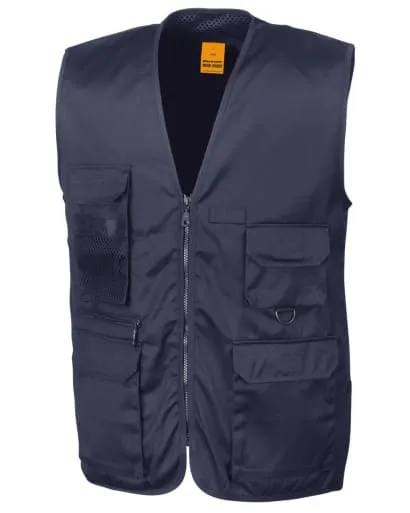 Result Safari multi Pocket Waistcoat/vest -R45X