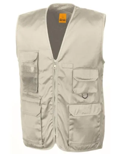 Result Safari multi Pocket Waistcoat/vest -R45X