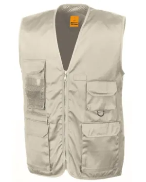 Result Safari multi Pocket Waistcoat/vest -R45X