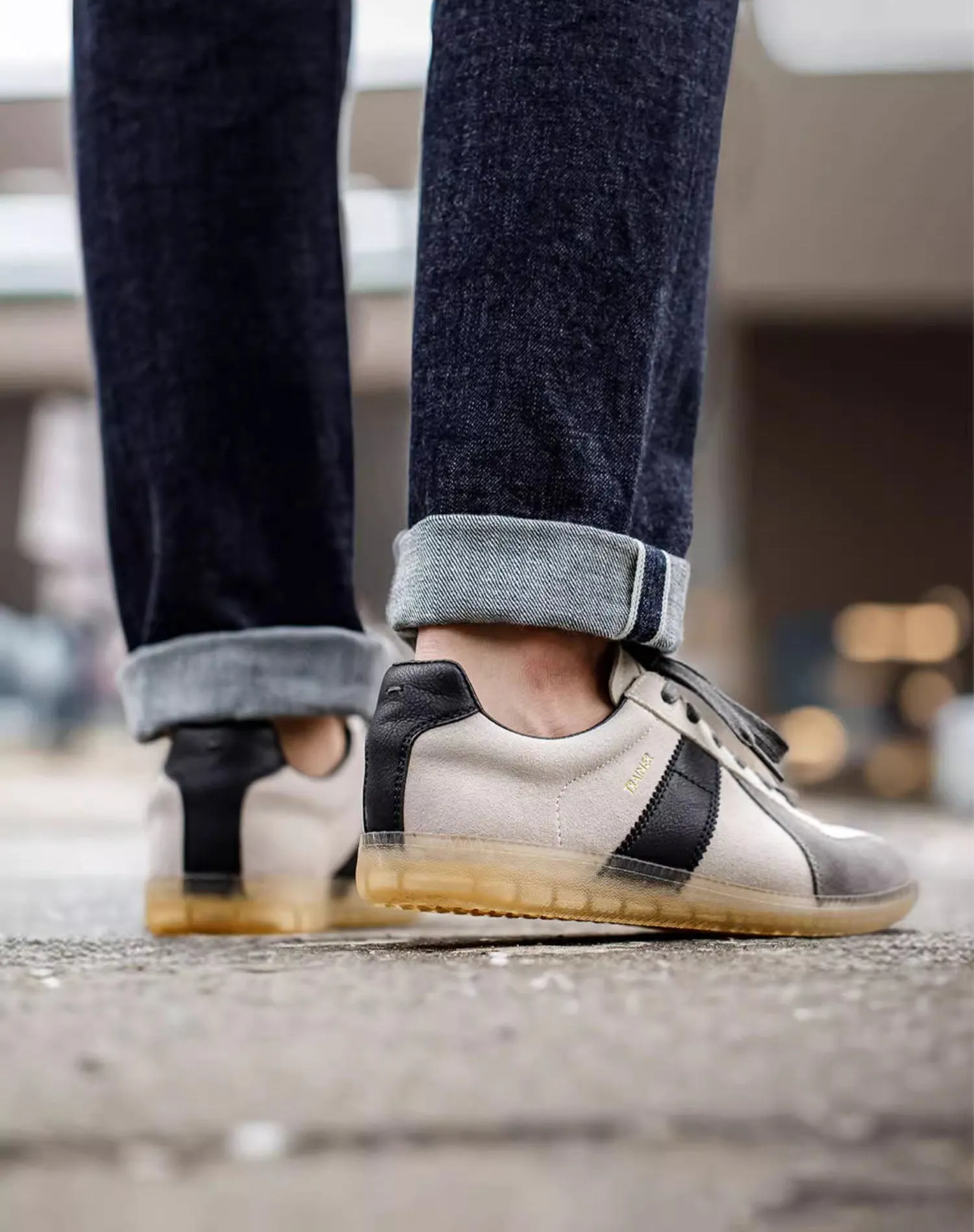 Retro Volcanic Rock Moral All-Match Sports Men's Casual Shoes