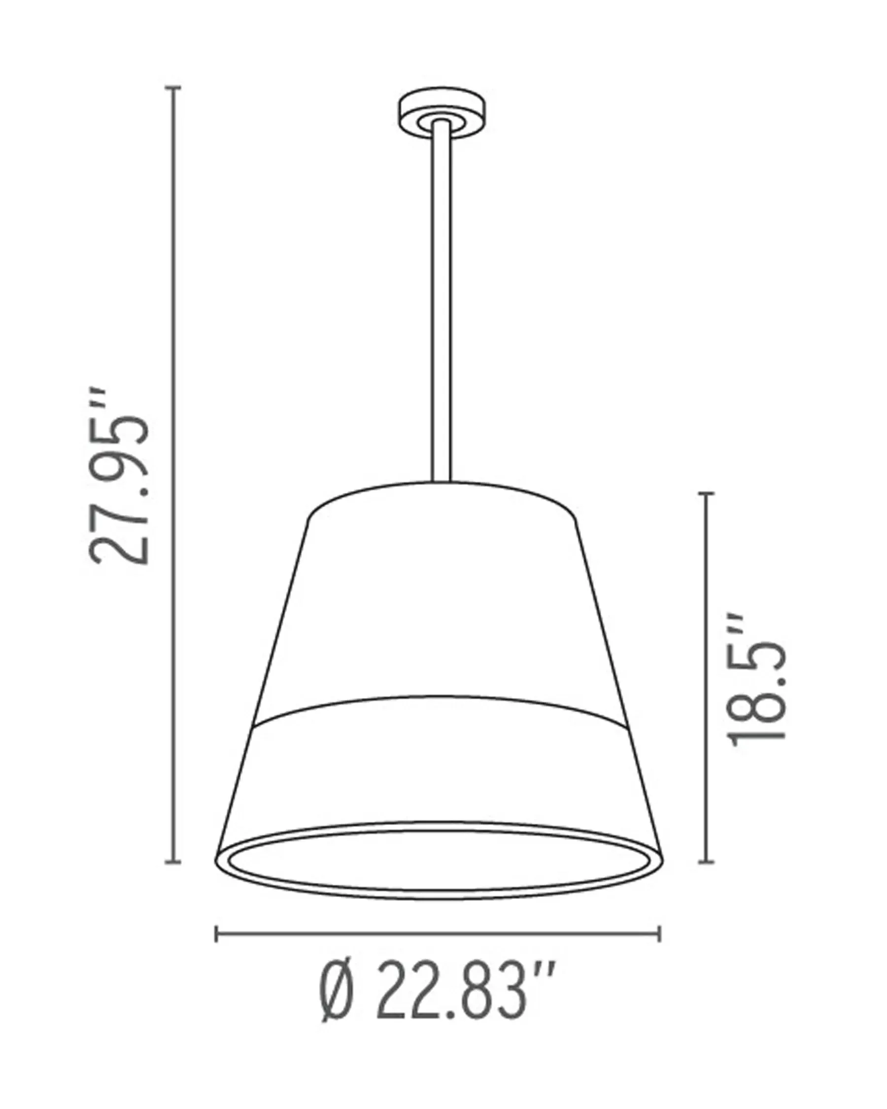Romeo Outdoor C3 Weather Resistant - Pendant Lamp