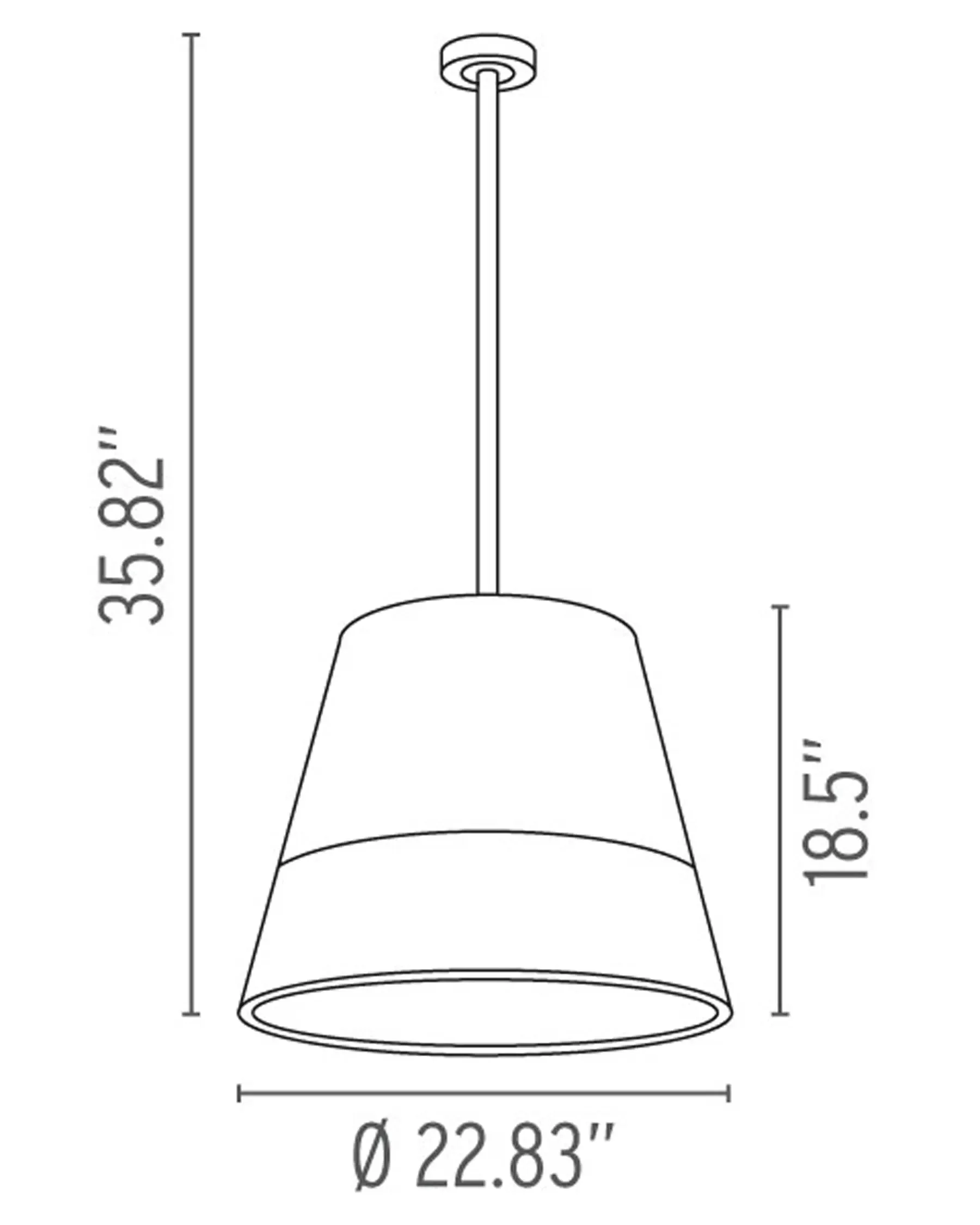 Romeo Outdoor C3 Weather Resistant - Pendant Lamp