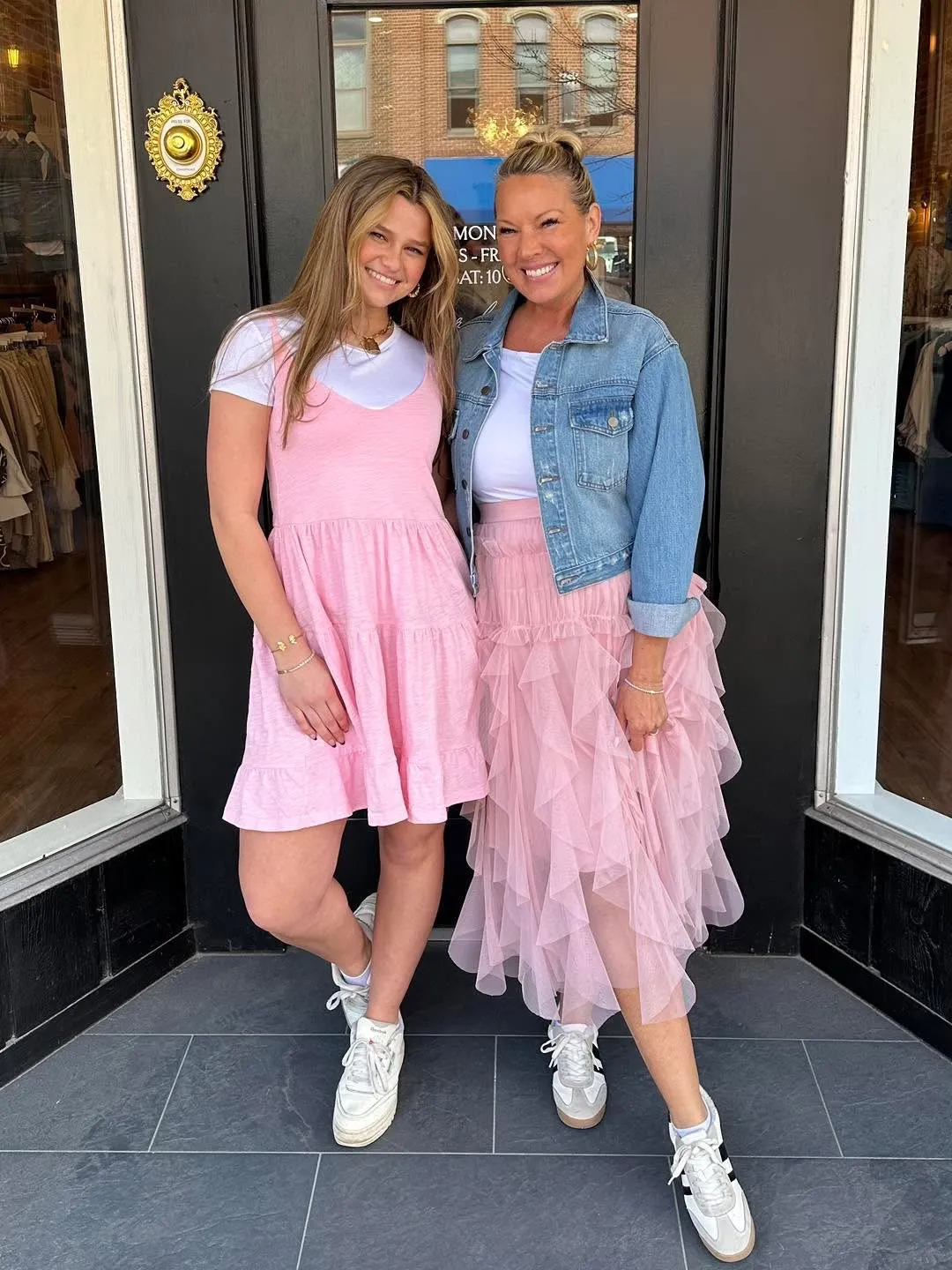 Rose Tiered Tank Dress