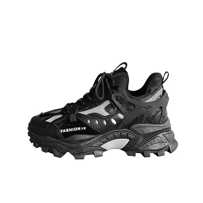 Round Head Stylish Sneakers For Man