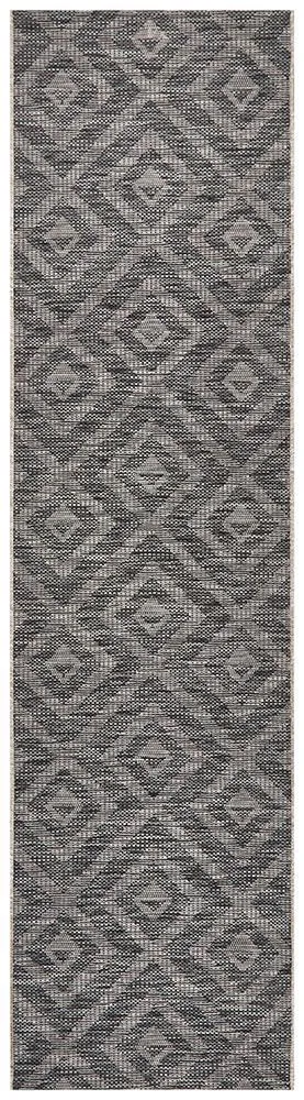 Rug Culture Terrace 5504 Black Runner Rug