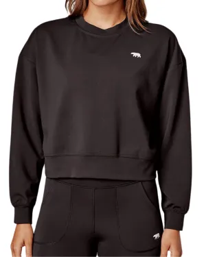 Running Bare Beat The Chill Thermal Sweat | Black | Final Sale