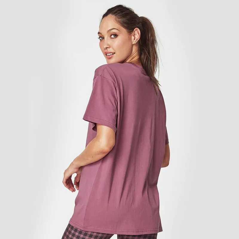 RUNNING BARE WOMENS HOLLYWOOD 90S TEE