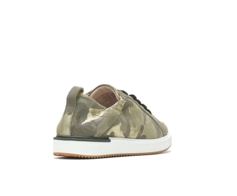 Ryann sneaker in camo metallic suede
