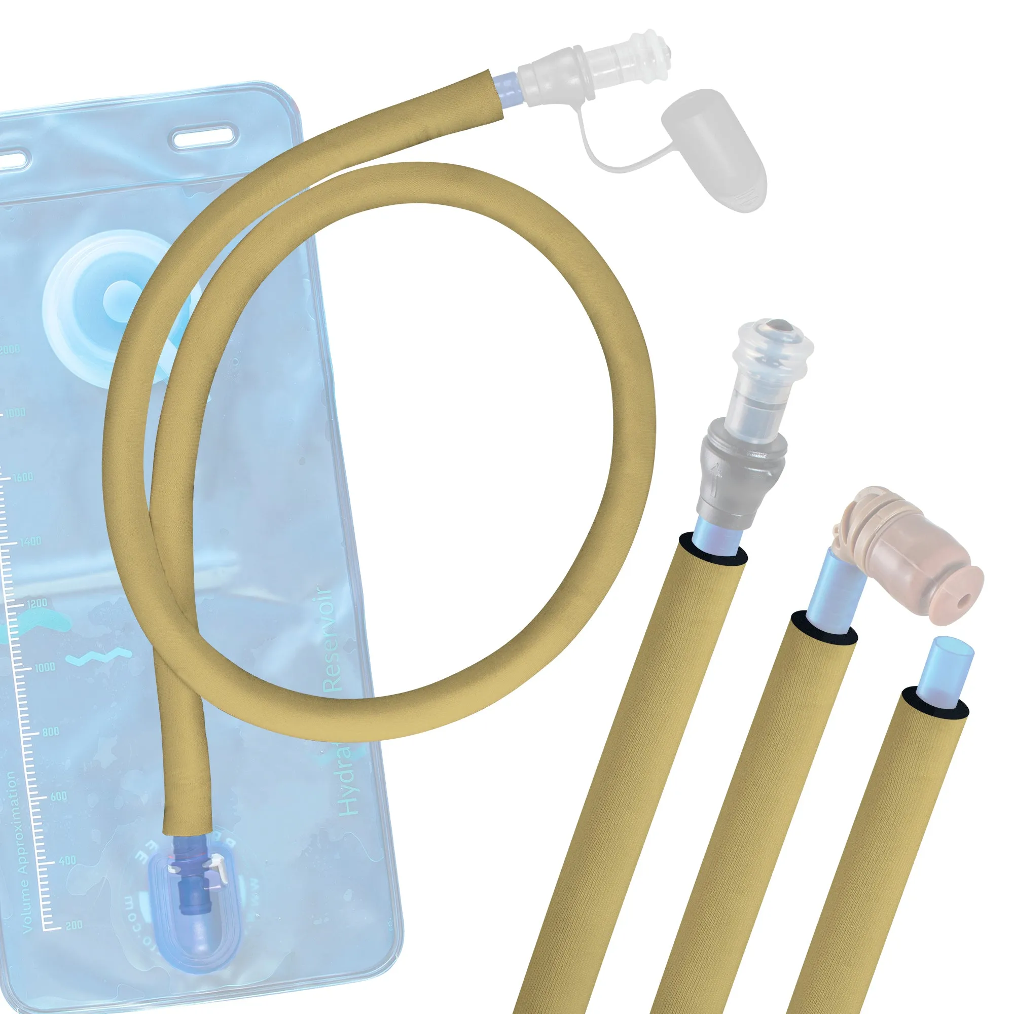 Sand Insulated Drink Tube Hose Cover