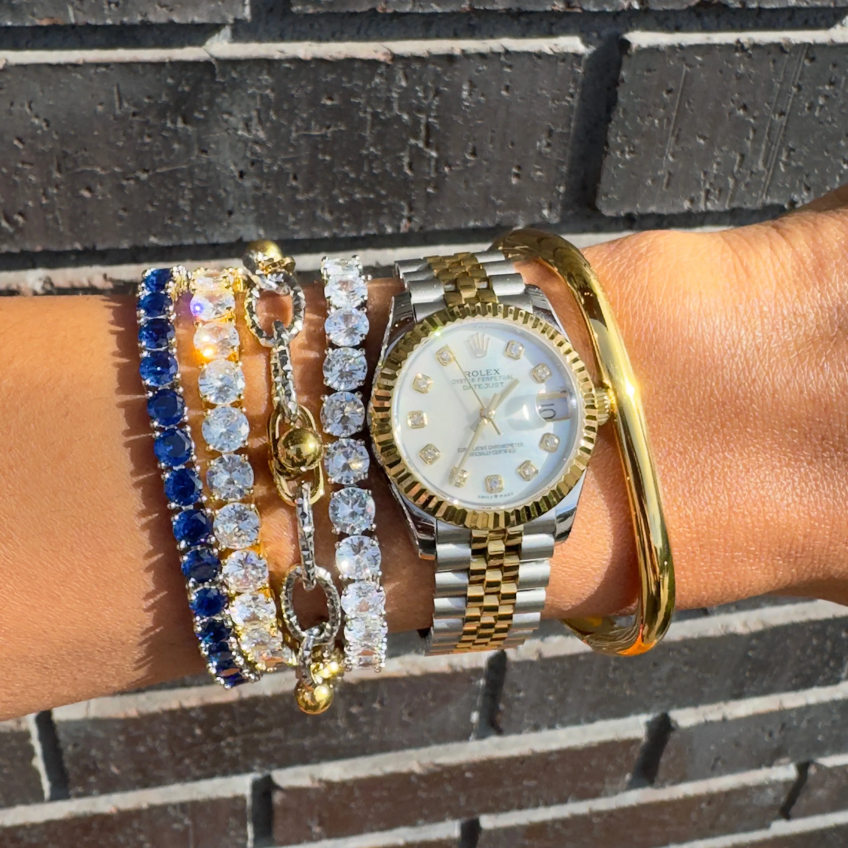 Sapphire Tennis Bracelet