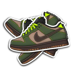 SB Dunk Low "Jedi" Sneaker Sticker