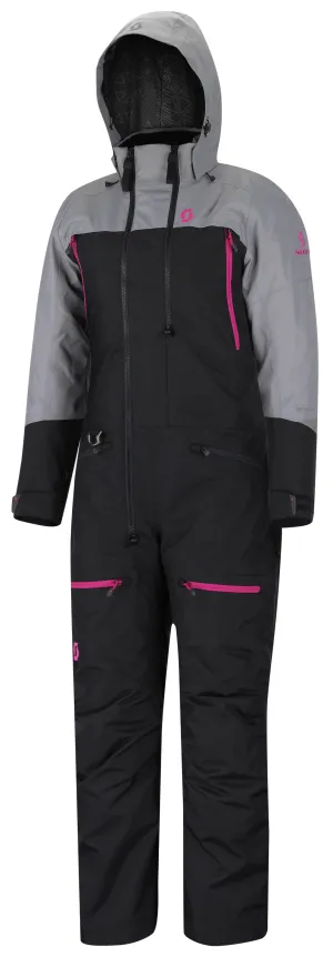 Scott Womens Roop Dryo Monosuit Winter One-Piece - Black/Neutral Grey