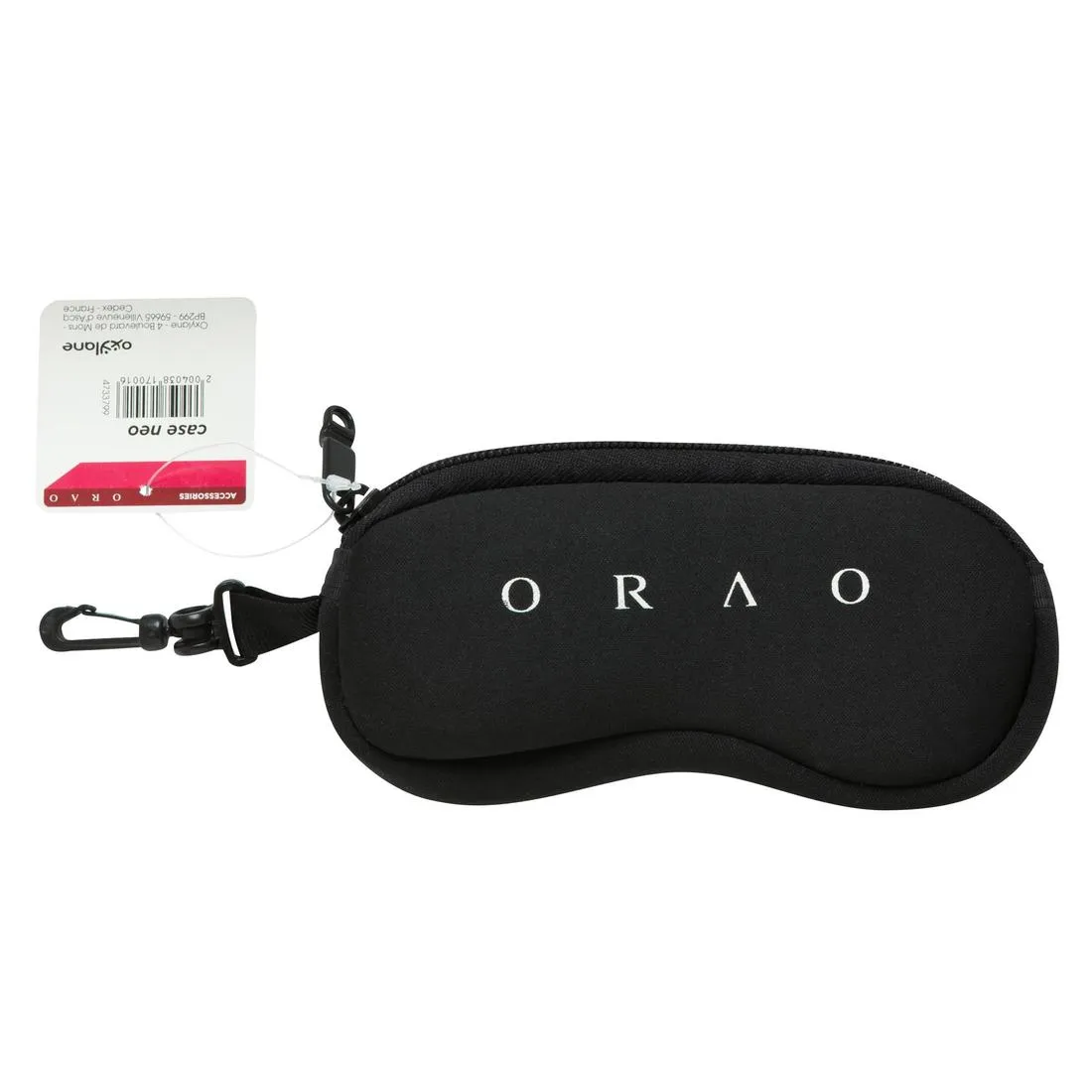 Semi-Rigid Neoprene Case For Glasses CASE 500 S - Black