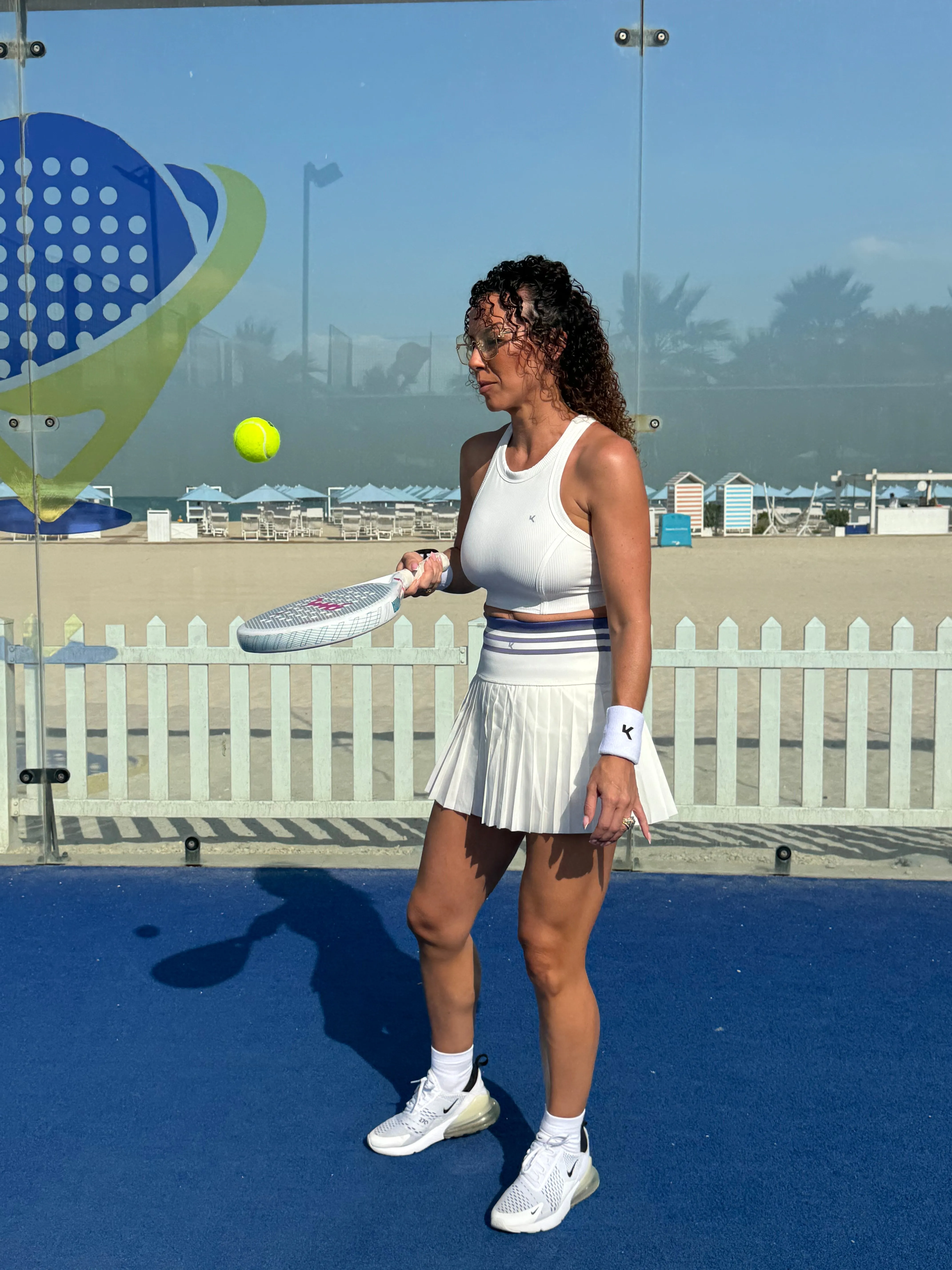 Sierra Ribbed Supported Sports Top