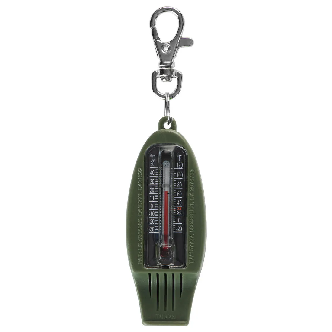 Sifflet multifonctions boussole d'orientation 50