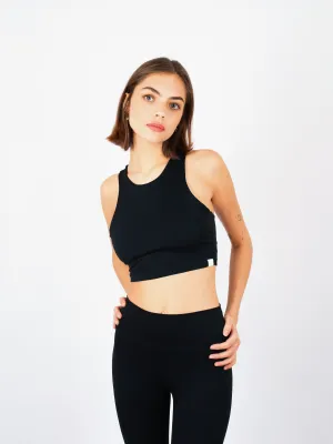 SILVIA TANK TOP - Black