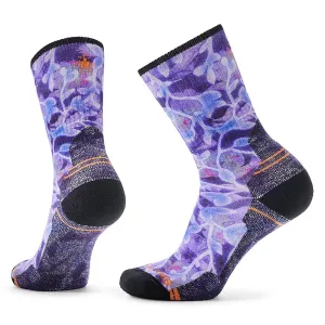 SmartWool Women's Hike Light Cushion Floral Print Crew Socks
