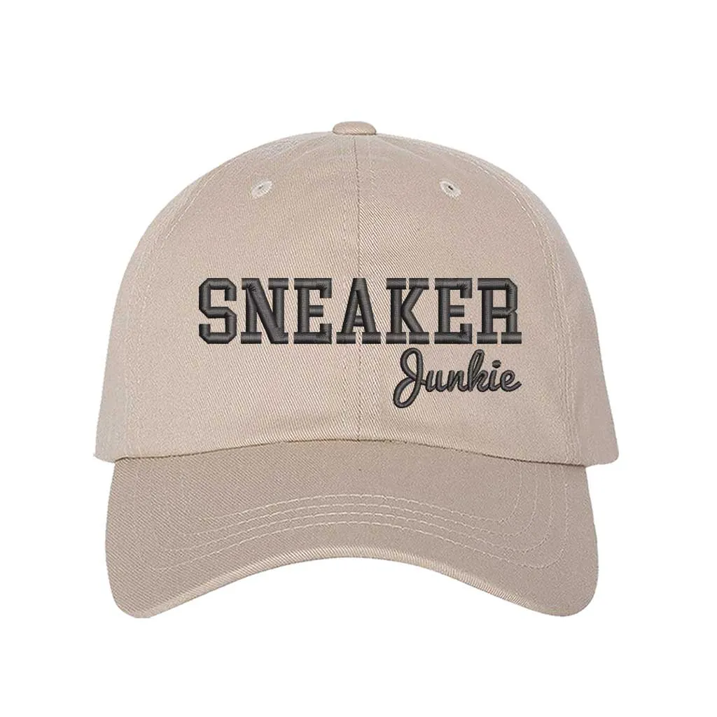 Sneaker Junkie Baseball Cap - Embroidered & Trendy Dad Hat