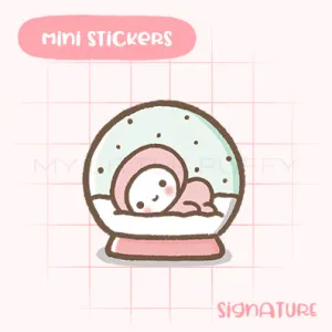 Snow Globe 2 Planner Sticker